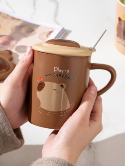 Кружка «Capybara playing», (400 ml)