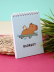 Блокнот «Capybara and duck», А6, плотность 100 гр 