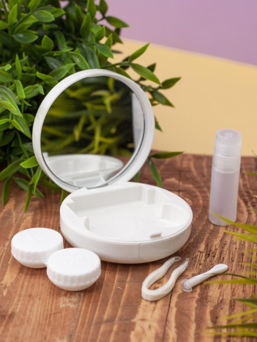 Контейнер для линз &quot;Sparkles&quot;, heart 