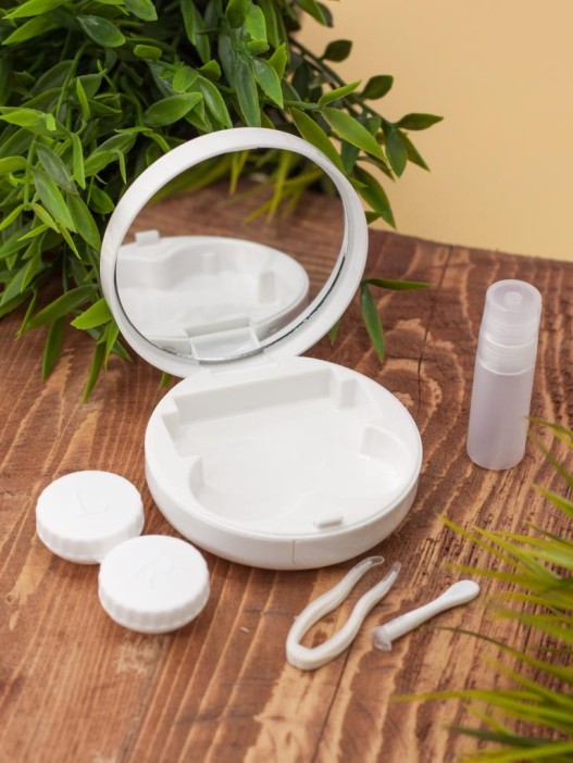 Контейнер для линз &quot;Sparkles&quot;, heart 