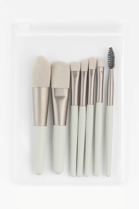Набор кистей для макияжа &quot;Serene strokes&quot;, 8 шт., white 