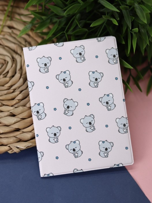 ОБЛОЖКА ДЛЯ ПАСПОРТА Cute Koala, плотность 600 мкм 