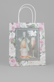 Пакет подарочный «Mr&amp;Mrs», cheers (26*32*12)