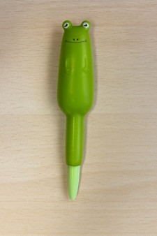 Ручка-сквиш ПО ПЛАНУ. "Froggy", green