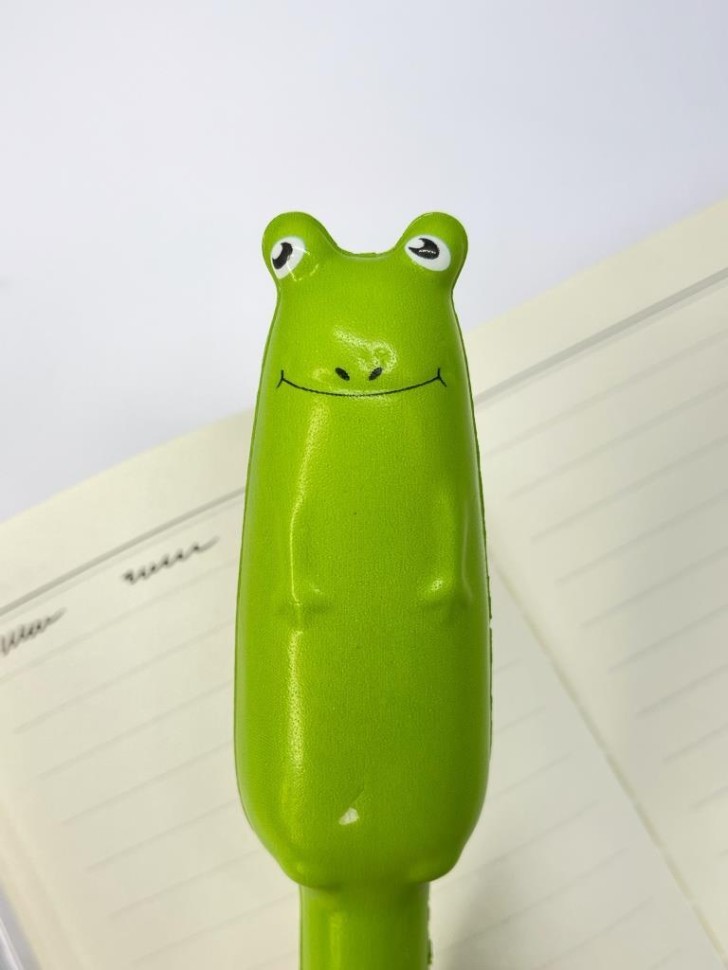 Ручка-сквиш ПО ПЛАНУ. "Froggy", green