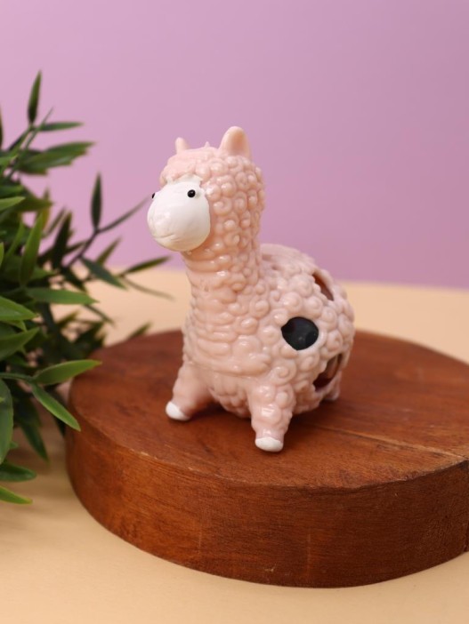 Мялка - антистресс «Squeeze lama», pink 