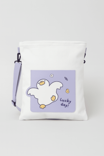 Сумка шоппер &quot;Lucky day&quot;, white