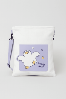 Сумка шоппер "Lucky day", white