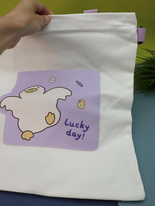 Сумка шоппер &quot;Lucky day&quot;, white 