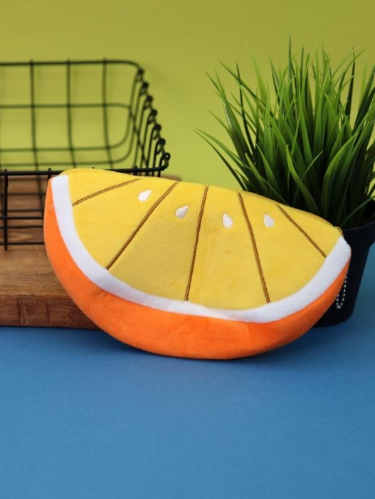 Пенал плюшевый &quot;Orange&quot;, orange (22*12 см) 