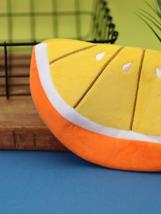 Пенал плюшевый &quot;Orange&quot;, orange (22*12 см) 