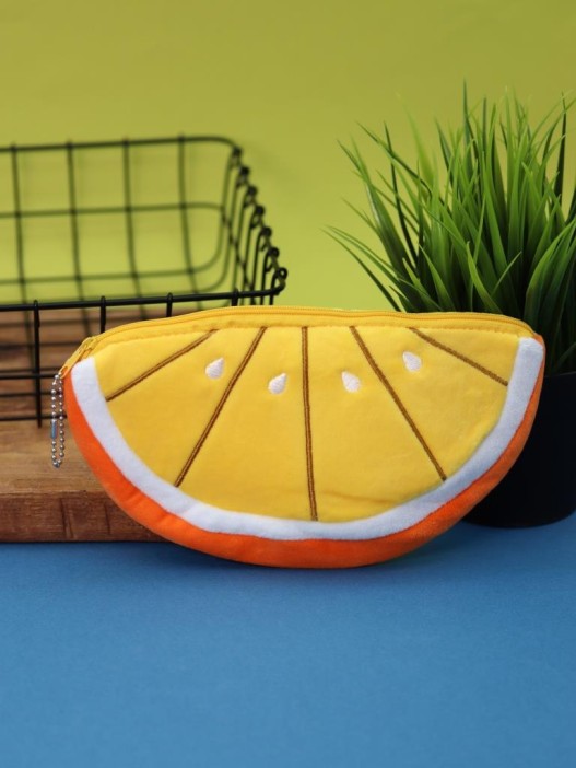 Пенал плюшевый &quot;Orange&quot;, orange (22*12 см) 