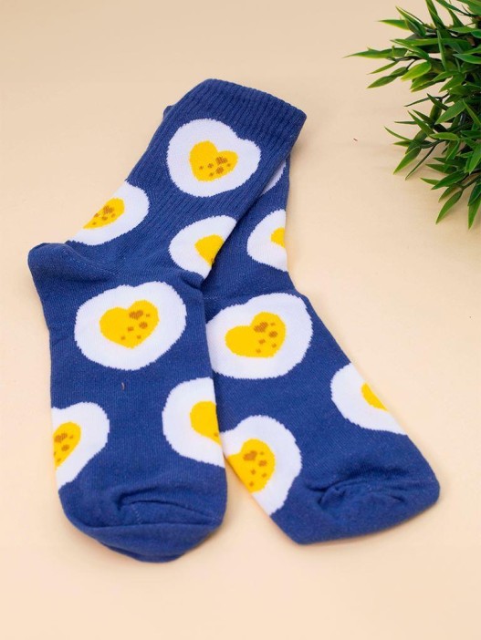 Носки женские &quot;Eggs&quot;, синий, р. 35-40 