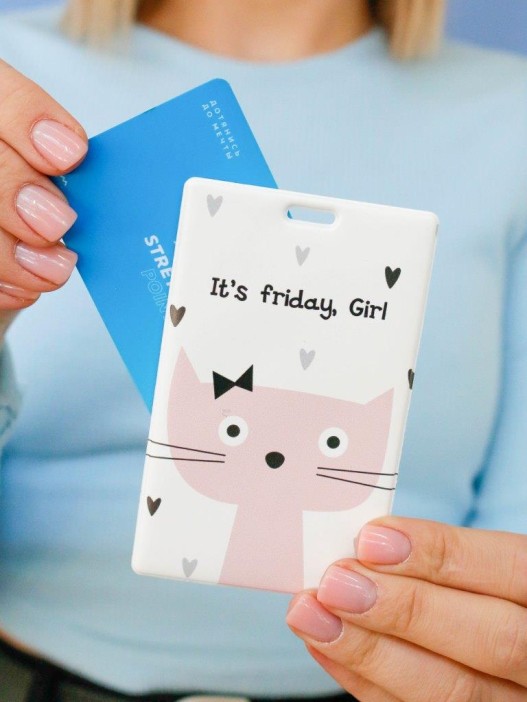 Держатель для карт «It&#039;s friday, Girl» (6,5 х 10,4 см) 