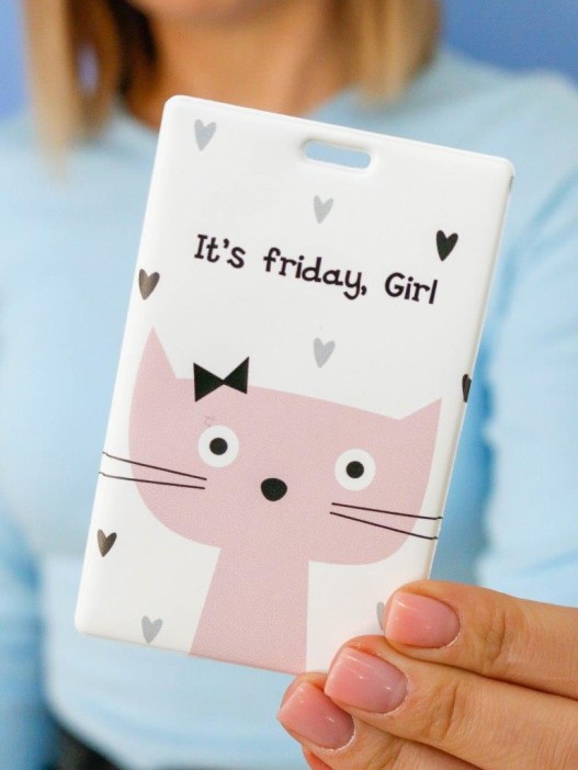 Держатель для карт «It&#039;s friday, Girl» (6,5 х 10,4 см) 