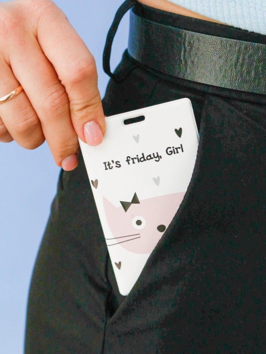 Держатель для карт «It&#039;s friday, Girl» (6,5 х 10,4 см) 