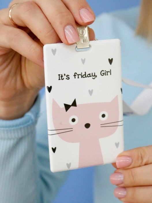 Держатель для карт «It&#039;s friday, Girl» (6,5 х 10,4 см) 