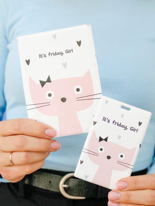 Держатель для карт «It&#039;s friday, Girl» (6,5 х 10,4 см) 