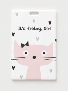 Держатель для карт «It&#039;s friday, Girl» (6,5 х 10,4 см)