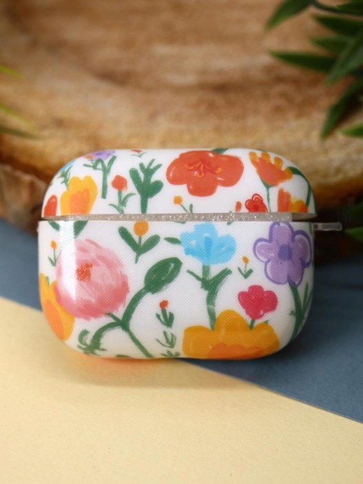 Чехол для AirPods Pro &quot;Flower mix&quot;, colorful 