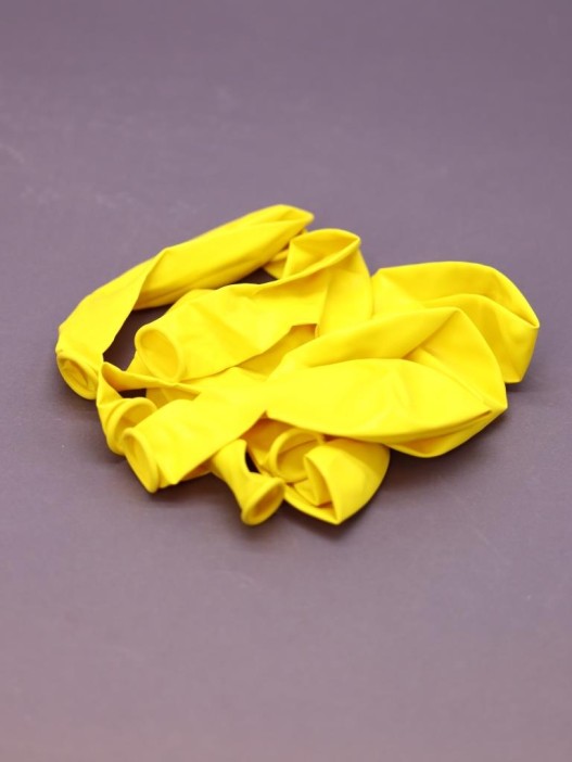 Набор воздушных шаров 8 шт. &quot;Monochrome magic&quot;, yellow (30 см) 