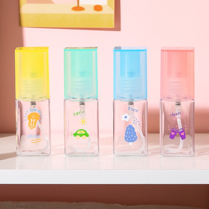 Дорожная бутылочка &quot;Shine&quot;, yellow (50 ml) 