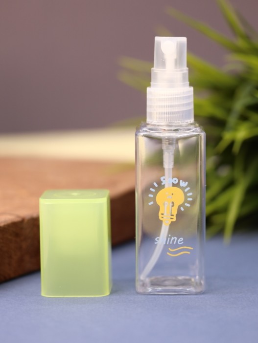 Дорожная бутылочка &quot;Shine&quot;, yellow (50 ml) 