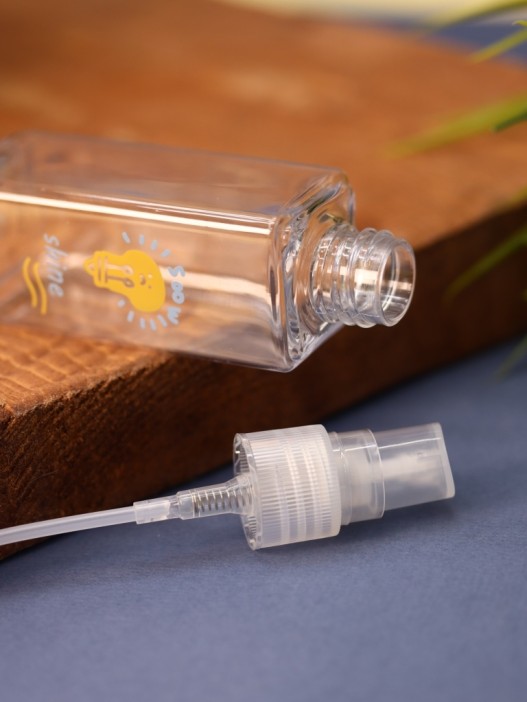 Дорожная бутылочка &quot;Shine&quot;, yellow (50 ml) 