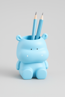 Подставка для канцелярских принадлежностей "Desk friend", hippopotamus, 10 см