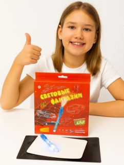 Объемная раскраска Набор 6 "СВЕТОВЫЕ ФАНТАЗИИ. Автомобили"