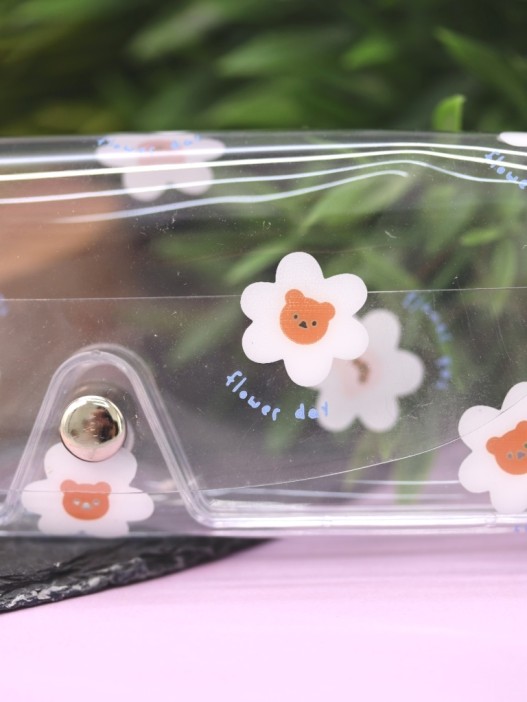 Чехол для очков GIRLY &quot;Flower day - bear&quot; 