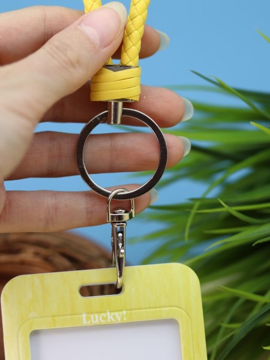 Футляр для карт "Summer colors", yellow-pink 