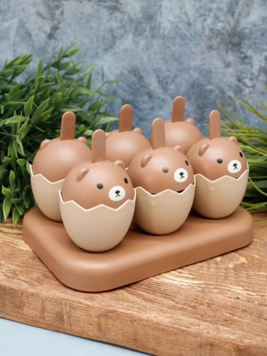 Формочки для мороженого &quot;Bear&quot;, brown 