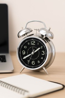 Часы-будильник &quot;Wake up clock&quot;, black