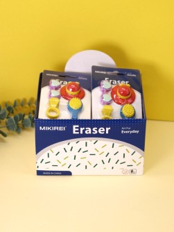 Ластики "Green glasses", шоу-бокс 12 шт.