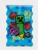 Блокнот фигурный А7 "Моя Игра-4", 40л, на скрепке, тиснение серебряной фольгой
