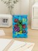 Блокнот фигурный А7 "Моя Игра-4", 40л, на скрепке, тиснение серебряной фольгой