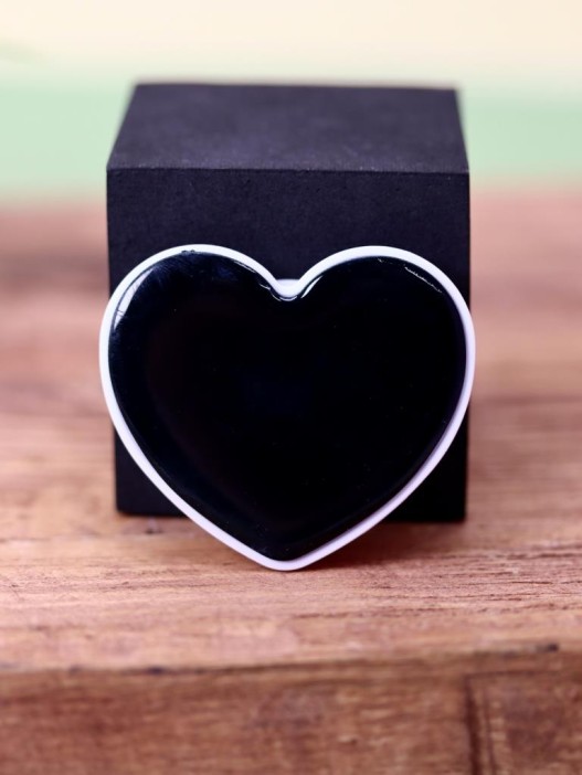 Попсокет &quot;Heart&quot;, black 