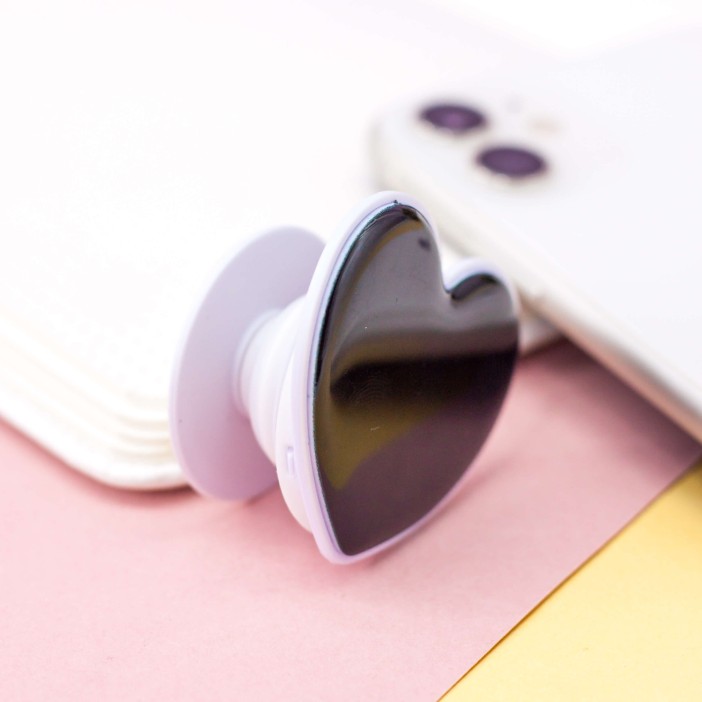 Попсокет &quot;Heart&quot;, black 