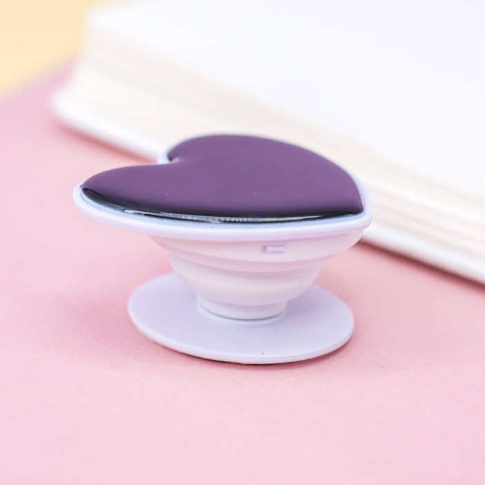 Попсокет &quot;Heart&quot;, black 