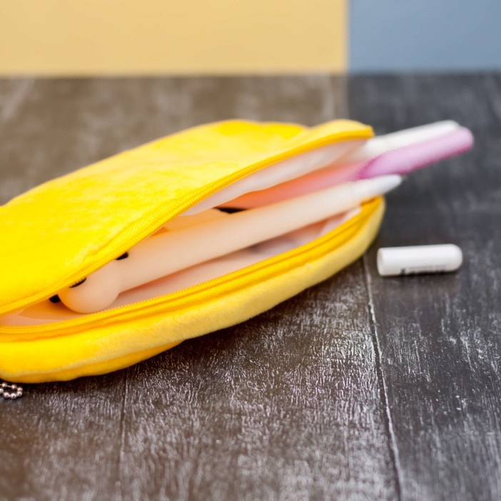 Пенал плюшевый &quot;Duck&quot;, yellow (20*10 см) 