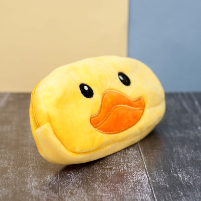 Пенал плюшевый &quot;Duck&quot;, yellow (20*10 см) 