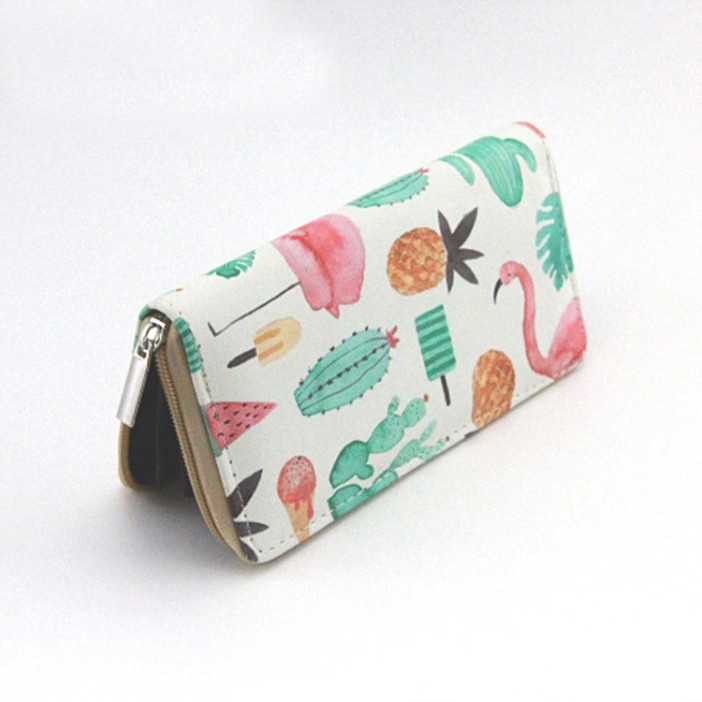 Кошелек &quot;FLAMINGO&quot; watercolor 