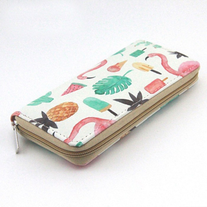Кошелек &quot;FLAMINGO&quot; watercolor 