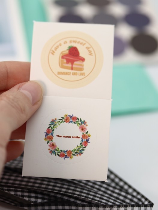 Упаковочный набор для подарков (2 листа+лента+открытка+5 наклеек) &quot;Minty fresh&quot;, 50x70 см 