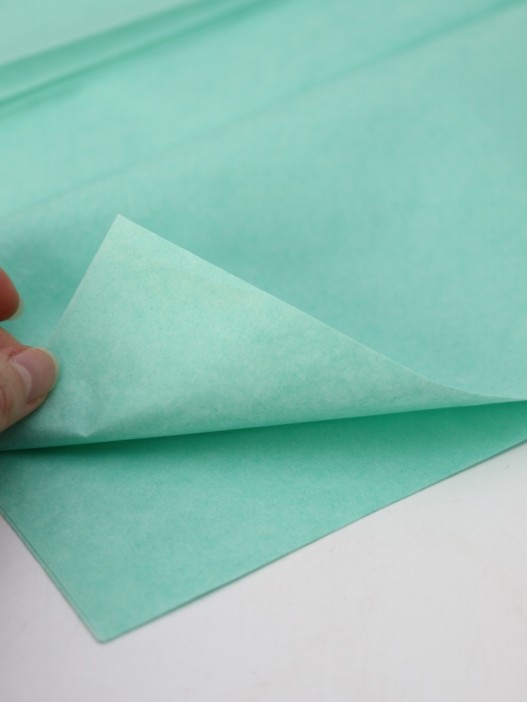 Упаковочный набор для подарков (2 листа+лента+открытка+5 наклеек) &quot;Minty fresh&quot;, 50x70 см 