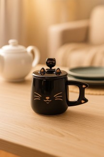 Кружка «Whiskers», black (400 ml)