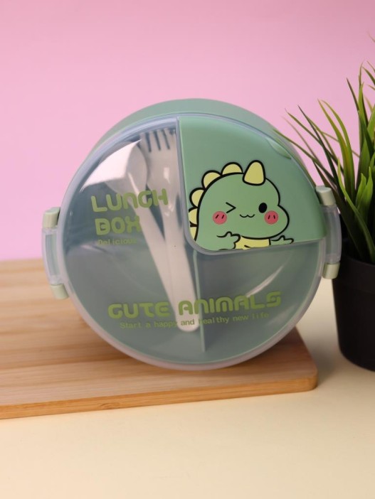 Ланчбокс «Cute animals», green (1000 ml) 