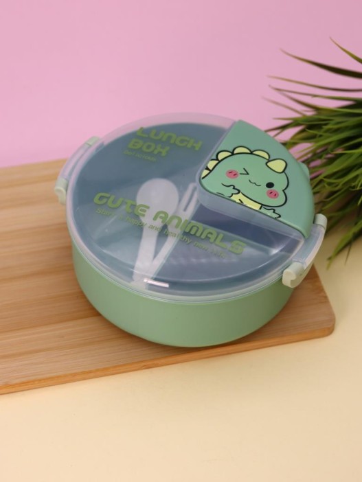 Ланчбокс «Cute animals», green (1000 ml) 