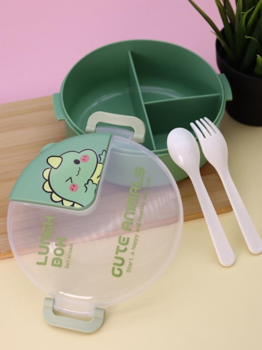 Ланчбокс «Cute animals», green (1000 ml) 